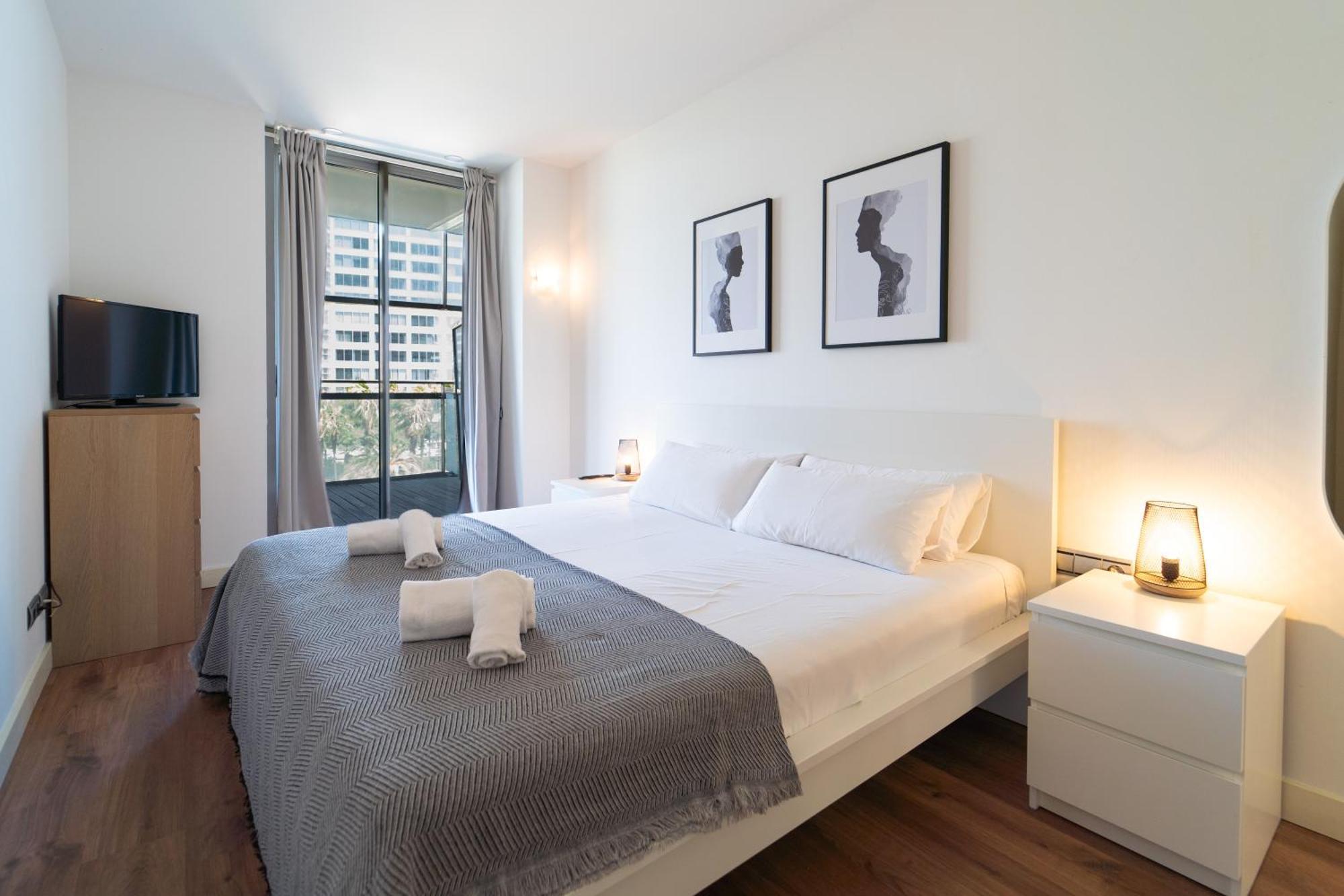 Unique Rentals-Seafront Luxe Suites برشلونة المظهر الخارجي الصورة